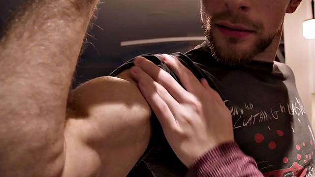 Wolf breeding athletic nerdy bottom