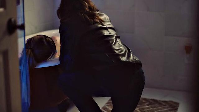 Sexy big-titted babe fucked by big dick in wet pussy