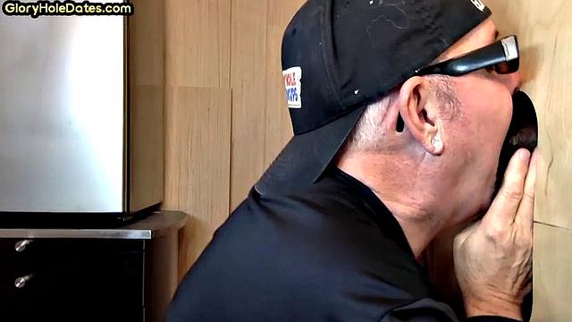 IR gloryhole amateur barebacked in ass till cumshot