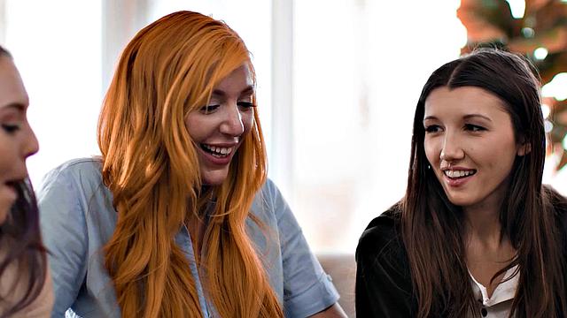 GIRLSWAY - MILF Babysitter Lauren Phillips Wants Teen Neighbors to Play