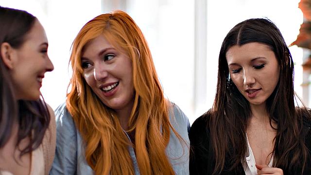 GIRLSWAY - MILF Babysitter Lauren Phillips Wants Teen Neighbors to Play