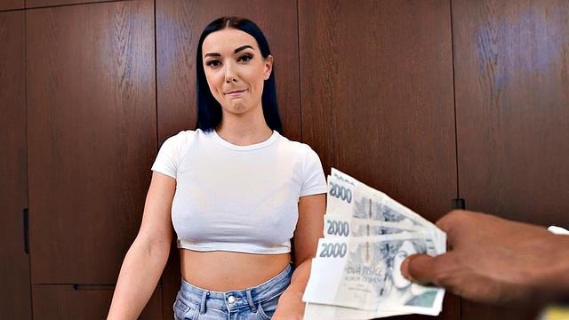 POV BBC pounding of a maid with a lusty side-bang