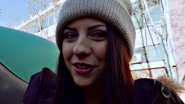 Italian Cutie Rides Dick At School & Gets Pounded Doggy Style