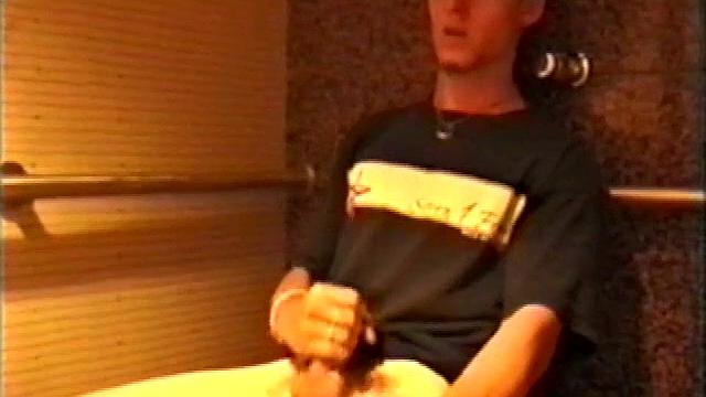 Public Toilet Jerk-Off Session