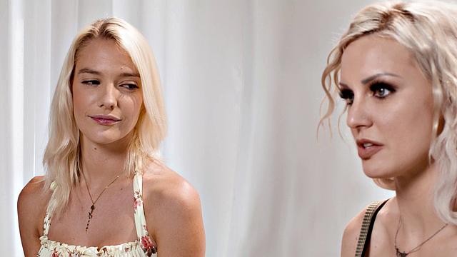 ADULT TIME - Cute Lesbian Friends Kenna James & Kenzie Taylor DEVOUR Each Other's Pussies