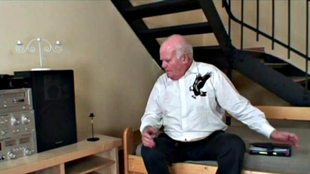 Petite brunette teen rides oldie