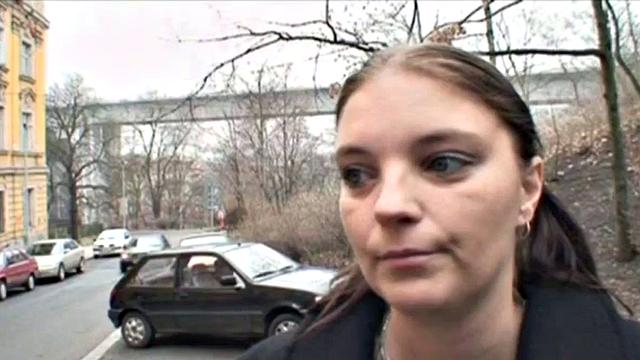 Petite brunette teen rides oldie