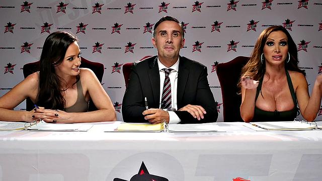 Lily Adams gets her tight pussy drilled in DP Star - Season 3