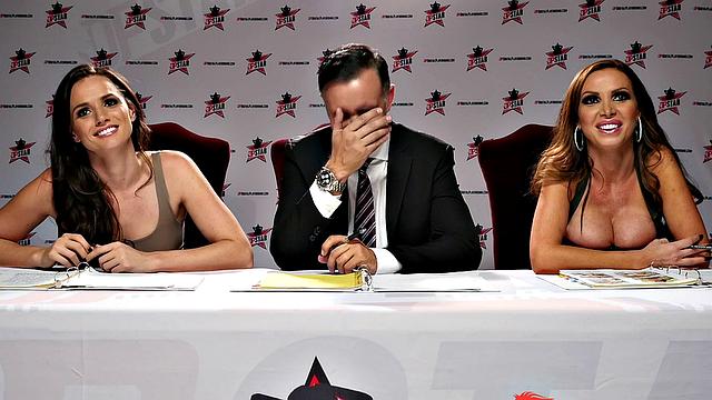 Lily Adams gets her tight pussy drilled in DP Star - Season 3