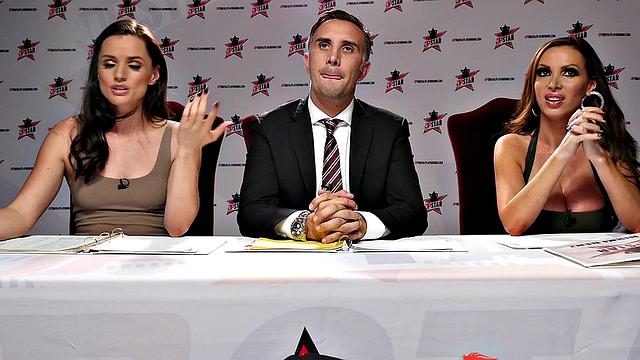 Лили Адамс сбросила платье и ушла в двойной забег - вот это кастинг на звезду