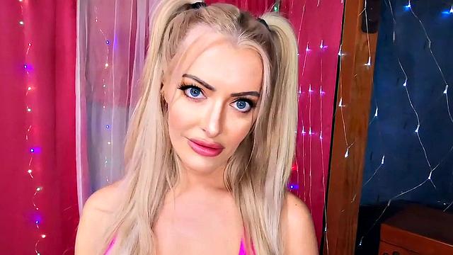 Stepdaughter with huge tits rides stepdad's hard cock after BJ & gives him a smile