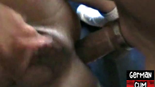 Amateur German assfucked in tight butthole till facial