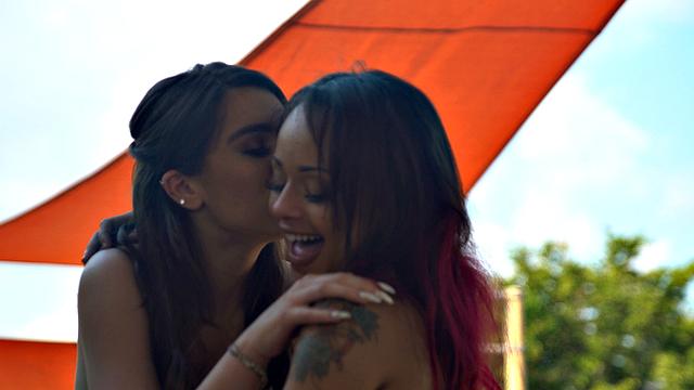 Tern Holly Hendrix & Joseline Kelly - Prom Queen Collared