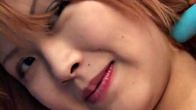 Hot Japanese teen goes solo in POV