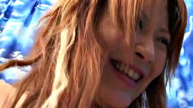 Hot Japanese teen goes solo in POV