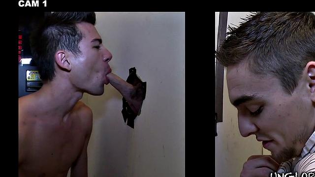 Gloryhole with fooled straight