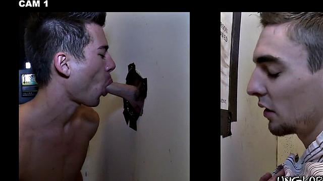 Gloryhole with fooled straight