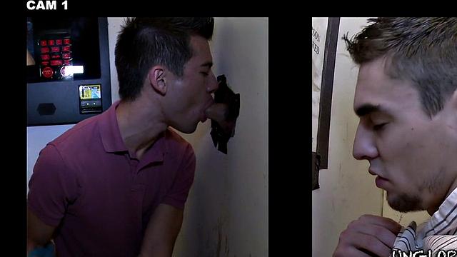 Gloryhole with fooled straight