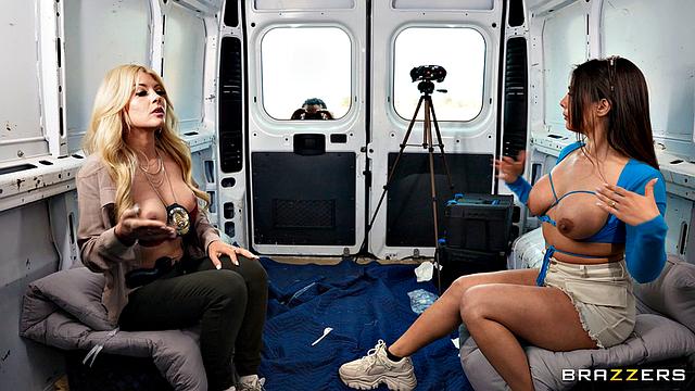 Lesbian Stakeout Out