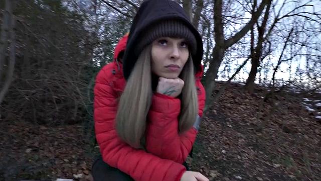 Euro hottie with big tits gets her trimmed pussy pounded before getting a titjob in return