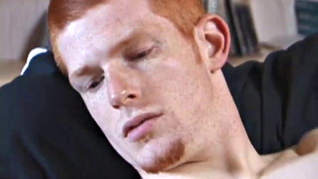 Tristan Stroking Cock