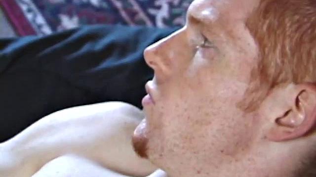 Tristan Stroking Cock