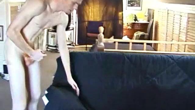 Tristan Stroking Cock