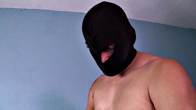 We find little Anuel sucking his masked top's cock, in anticipation of taking up his young Latin ass. Eventually, El Maestro strips the boy's underwear off and gives him a good ass licking.