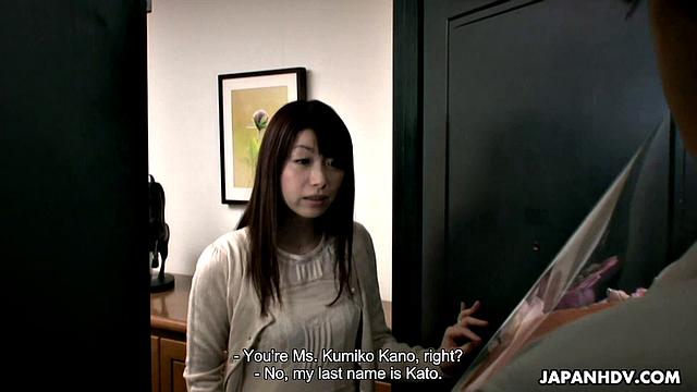 Tsubaki Kato meets a man when her husband is at work