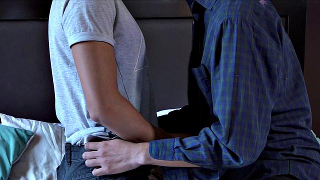 We join Fabrice and Jack in bed and it isn't long before these Latin boys are stripping off the clothes and sucking dick. After enjoying his blow job, Fabrice rolls Jack on his belly and gives him an ass licking.