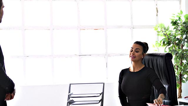 Horny Secretary Susy Gala Takes Pounding From Boss at the Office