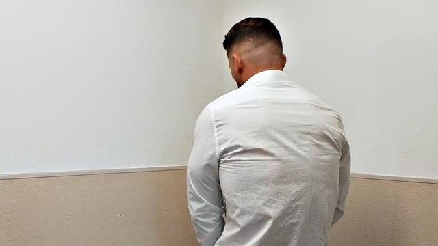 Athletic bottom barebacked by tattooed jock in the office