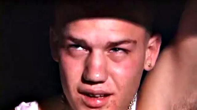 Exhibitionist Lance Jerking Outside