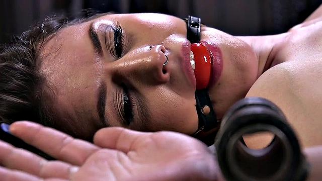 Dripping bonded bitch fucked