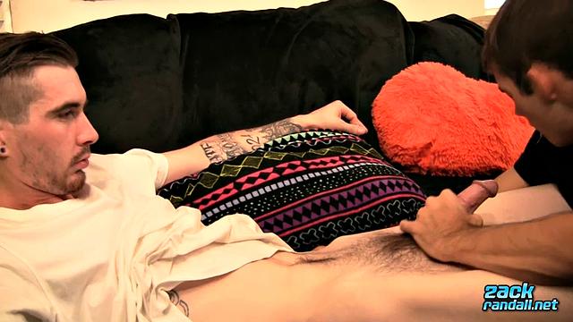 Sucking On His Straight Cock - Marcus Rivers &amp;amp; Bobber