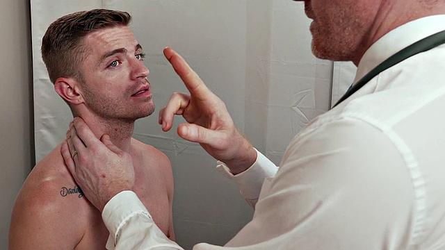 Petite twink barebacked by handsome doctor