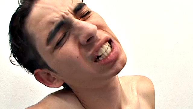 We find Latin twinks Hernan and Nelson naked on a bed and sucking each other's uncut dick. A little ass rimming gets the bottom in the mood and soon light skin top is barebacking dark skin bottom.