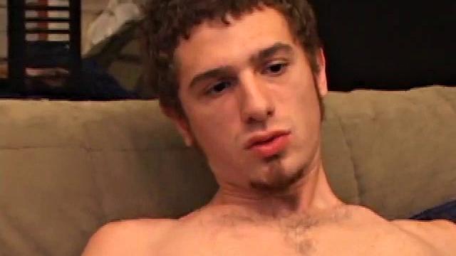 Straight boy Ricardo has insatiable sex drive. Takes clothes off, goes for cock, rubbing through underwear first, using spit as lube