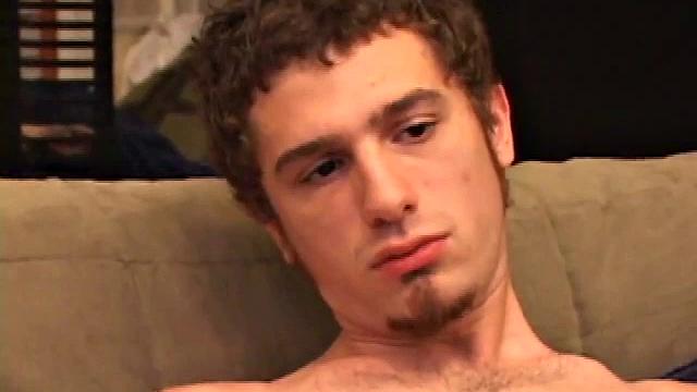 Straight boy Ricardo has insatiable sex drive. Takes clothes off, goes for cock, rubbing through underwear first, using spit as lube