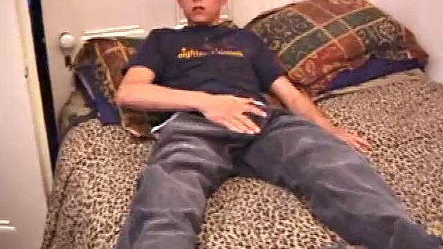 Young Luciano doesn't hesitate to get naked and work his meat. His sexy bad boy body is tattooed and his low hanging balls bounce and sway in time with his dick stroking. His cock is perfect in every way and he works it like a good friend.