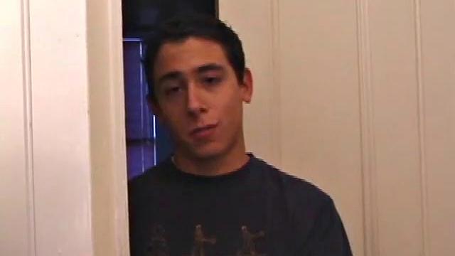 Young Luciano doesn't hesitate to get naked and work his meat. His sexy bad boy body is tattooed and his low hanging balls bounce and sway in time with his dick stroking. His cock is perfect in every way and he works it like a good friend.