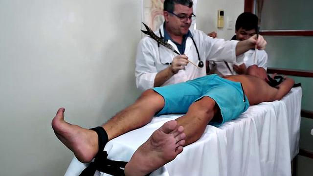 The ultimate tickle boy Jude visits kinky Doctor Tickles for a session of tickle twink therapy. Jude is an adorable cute Asian twink with incredibly ticklish feet.