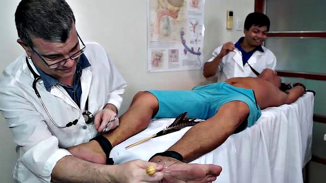 The ultimate tickle boy Jude visits kinky Doctor Tickles for a session of tickle twink therapy. Jude is an adorable cute Asian twink with incredibly ticklish feet.