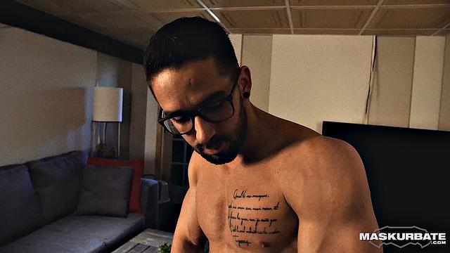 Maskurbate - Naughty Zack Lemec Solo Jerk