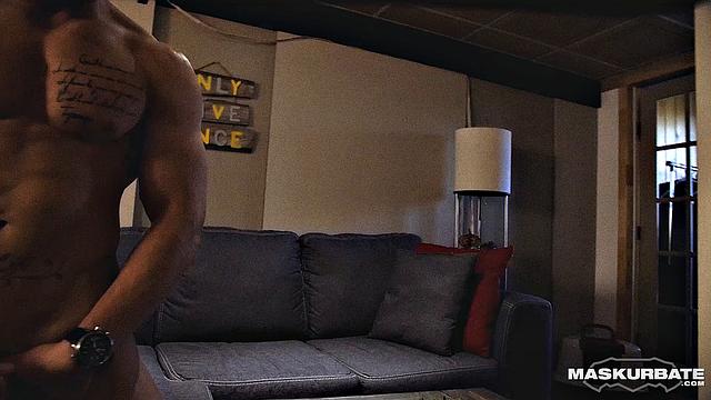 Maskurbate - Naughty Zack Lemec Solo Jerk