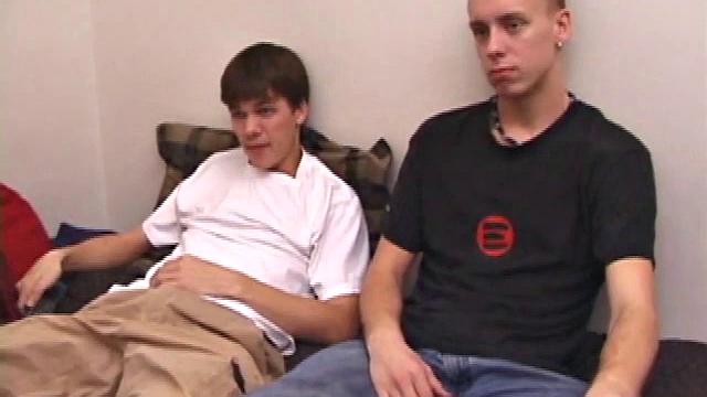 Matthew and Roar hook up for fun, getting a taste of each other's dick. The long oral session that follows has Roar doing most of the sucking, no complaints from Matthew.