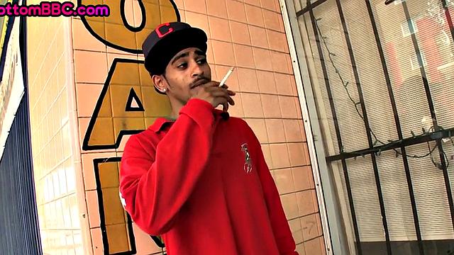 Picked up Ebony gets fucked till cumshot for money