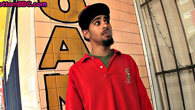 Picked up Ebony gets fucked till cumshot for money