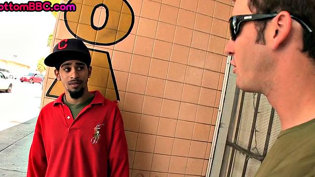 Picked up Ebony gets fucked till cumshot for money