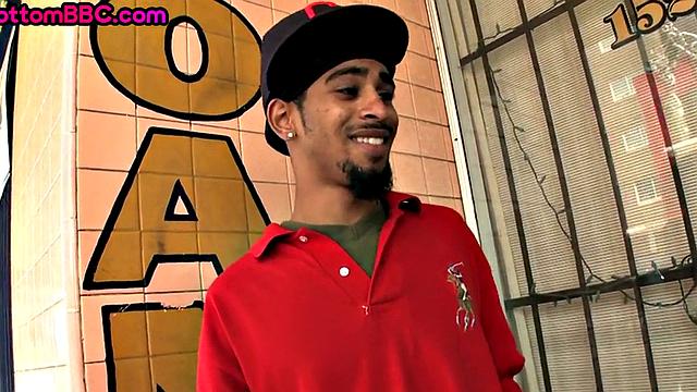 Picked up Ebony gets fucked till cumshot for money